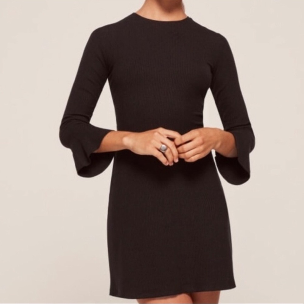 Reformation Anise Ribbed Dress XS